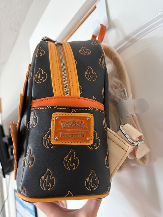 arcanine mini backpack Loungefly Black and Orange Arcanine Mini Backpack